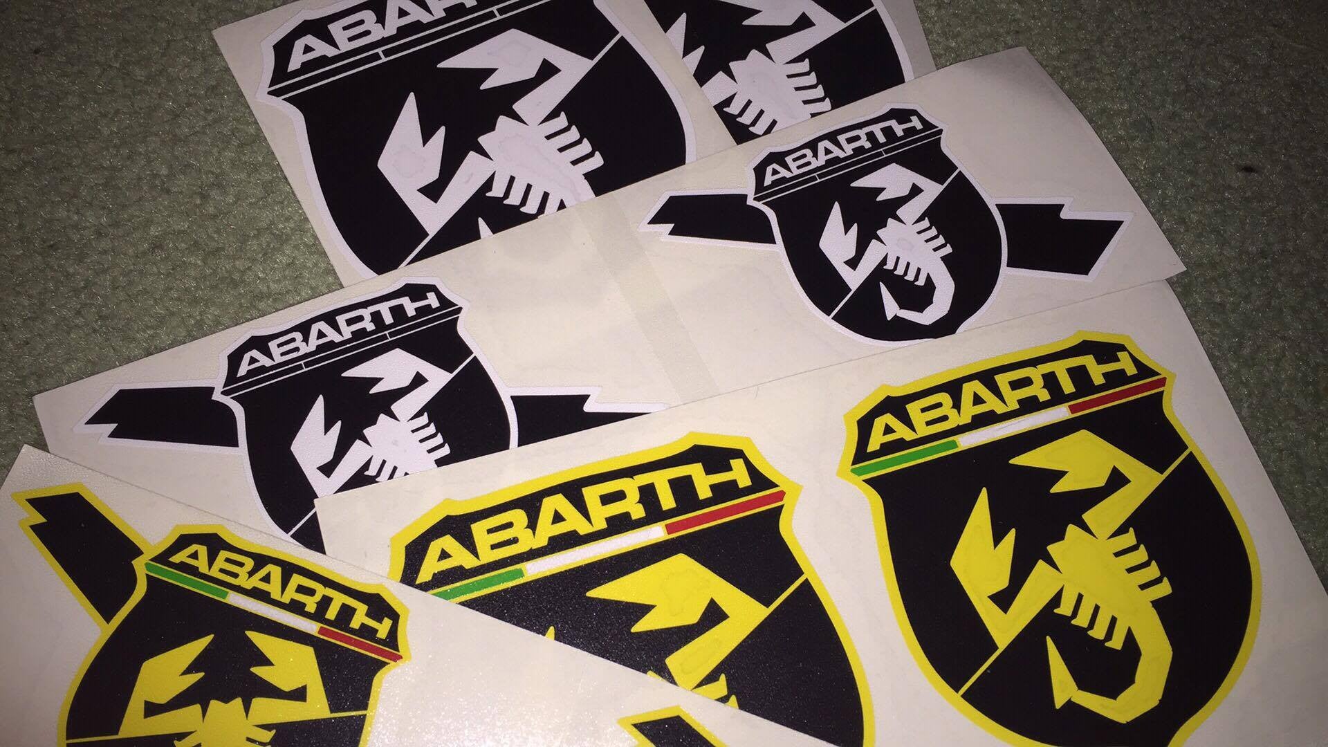 Double Layer Emblem Decals