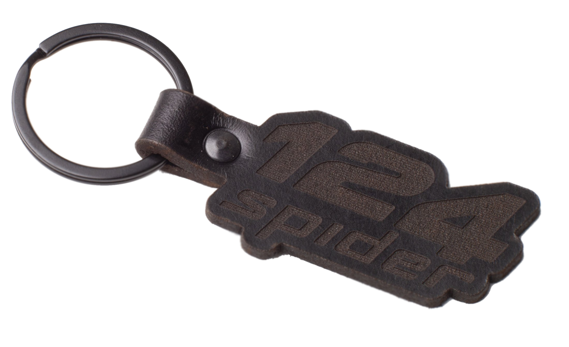 Genuine Leather 124 Spider Keyring