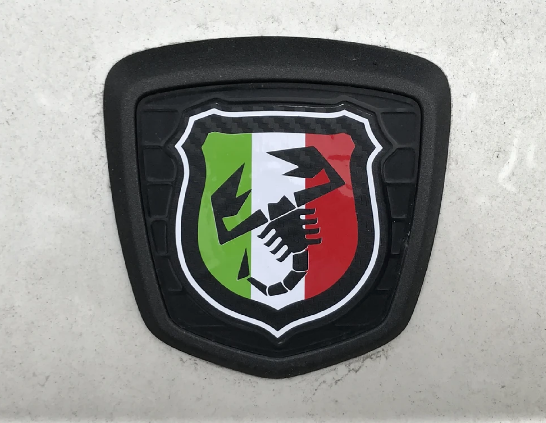 500/595 Tricolore Scorpion Badge Overlays. Set of four