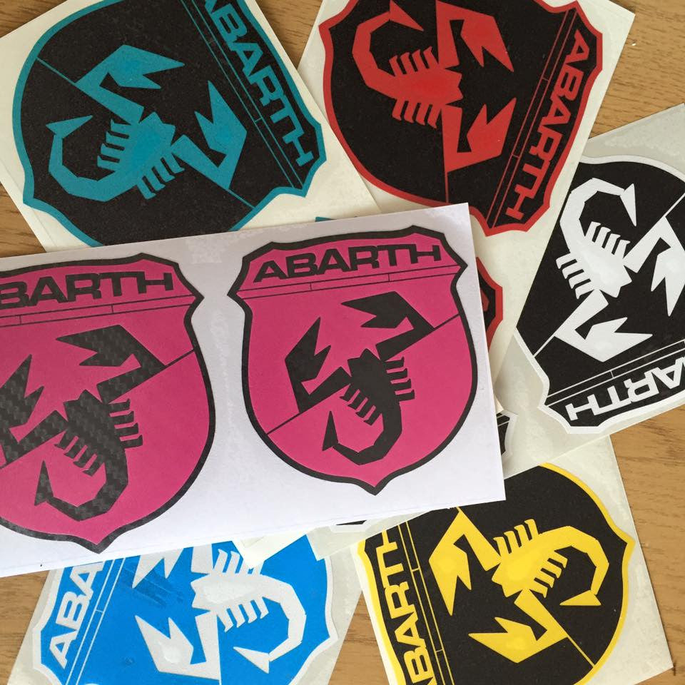 Double Layer Emblem Decals