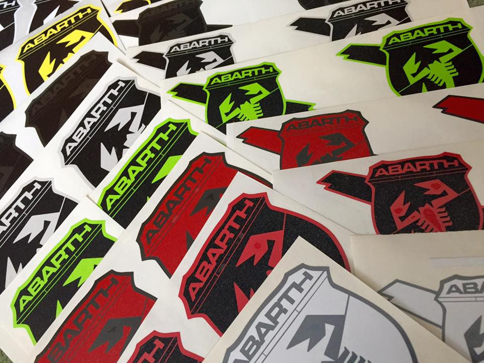 Double Layer Emblem Decals
